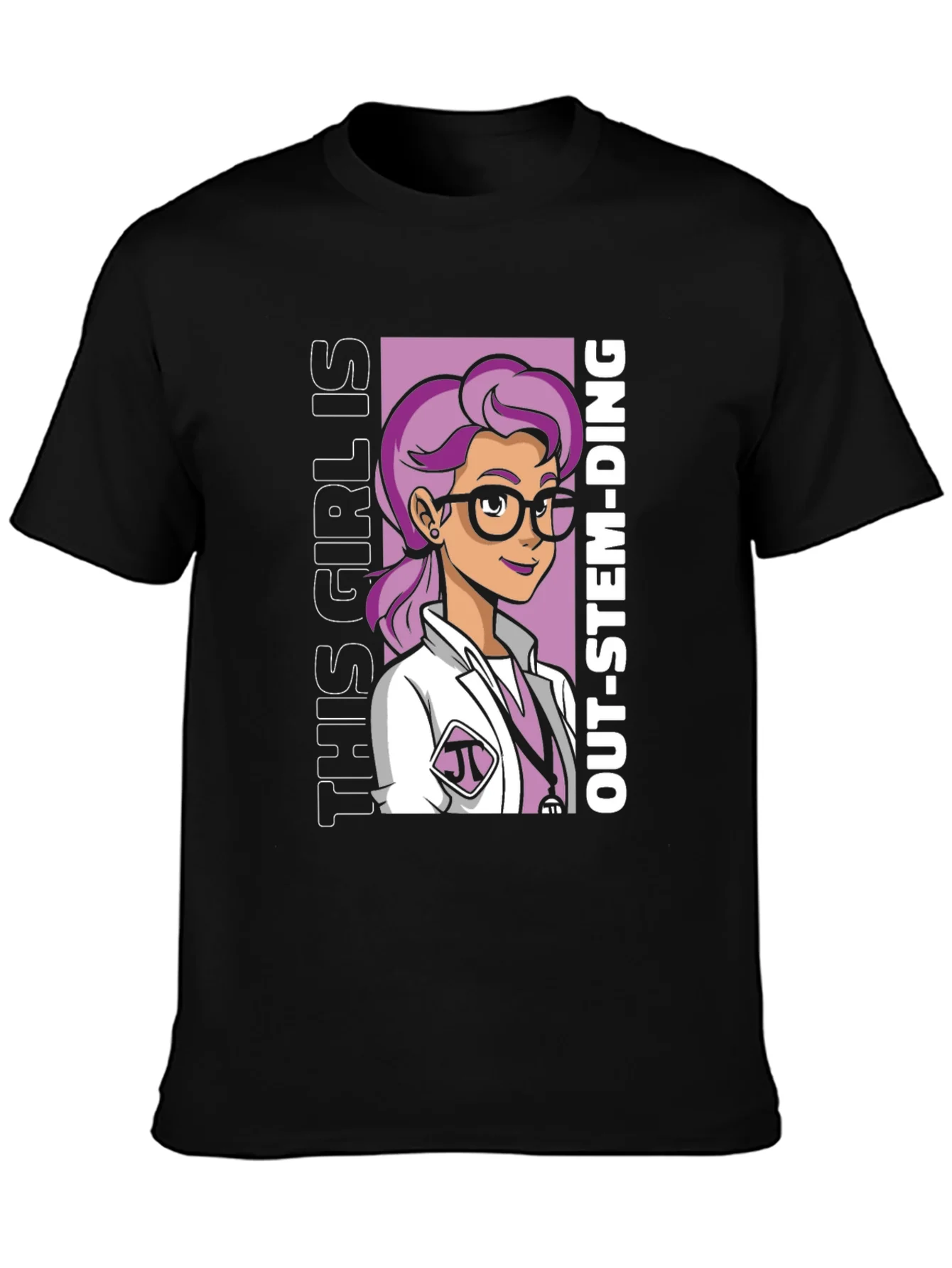 Out-STEM-Ding Girls T-Shirt - STEM Pride Tee