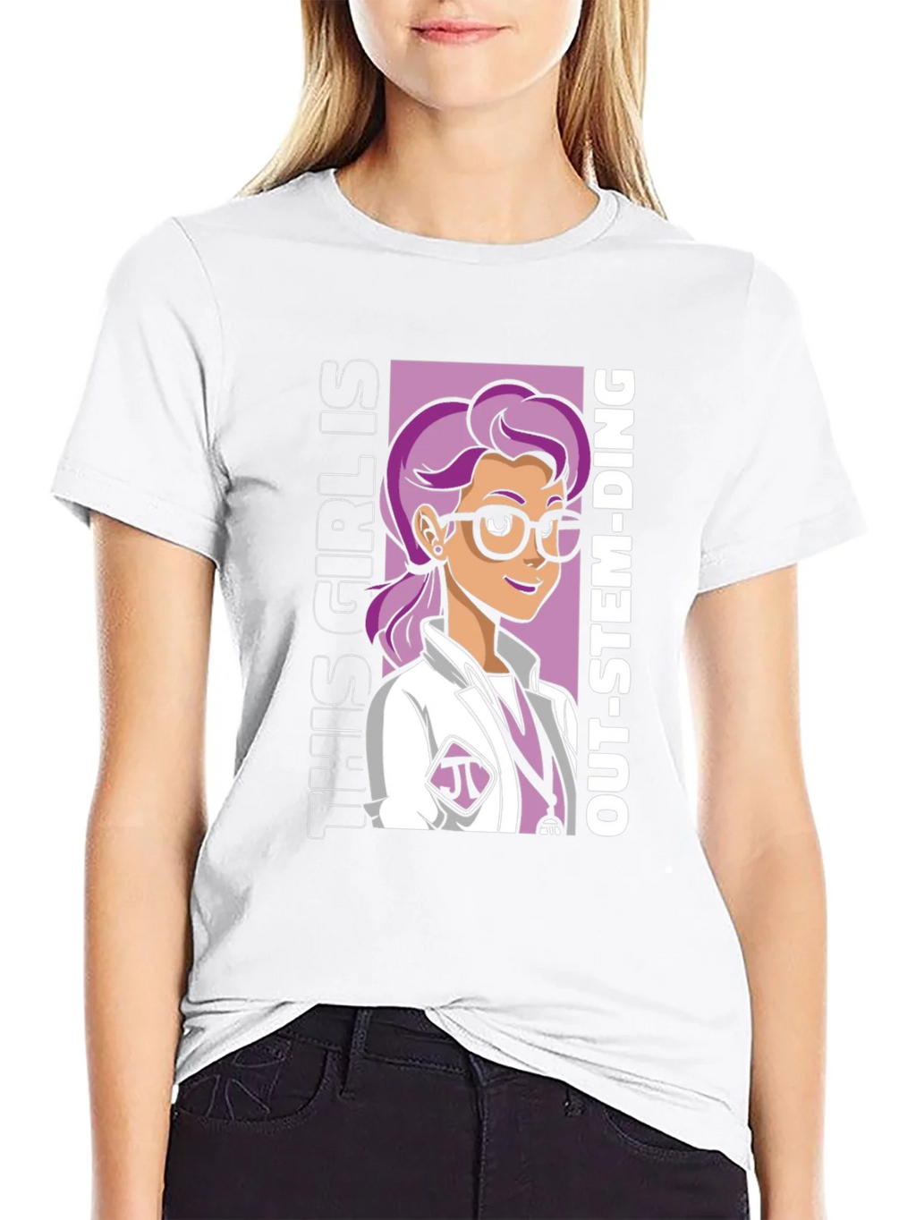 Out-STEM-Ding Girls T-Shirt - STEM Pride Tee