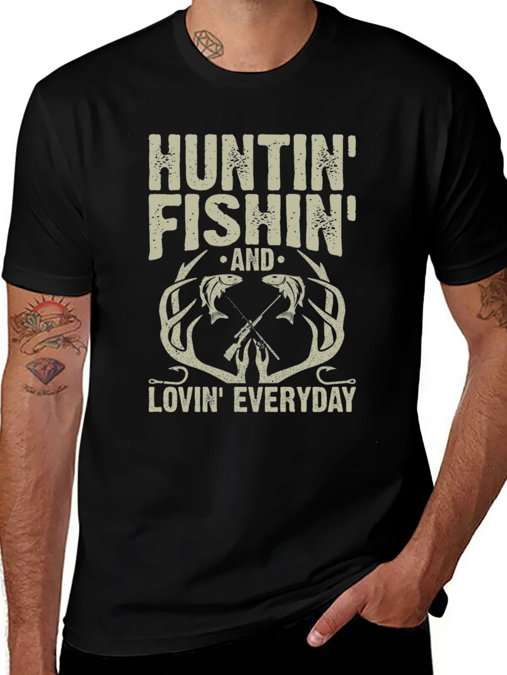 Hunting Fishing Lovin Everyday T-Shirt
