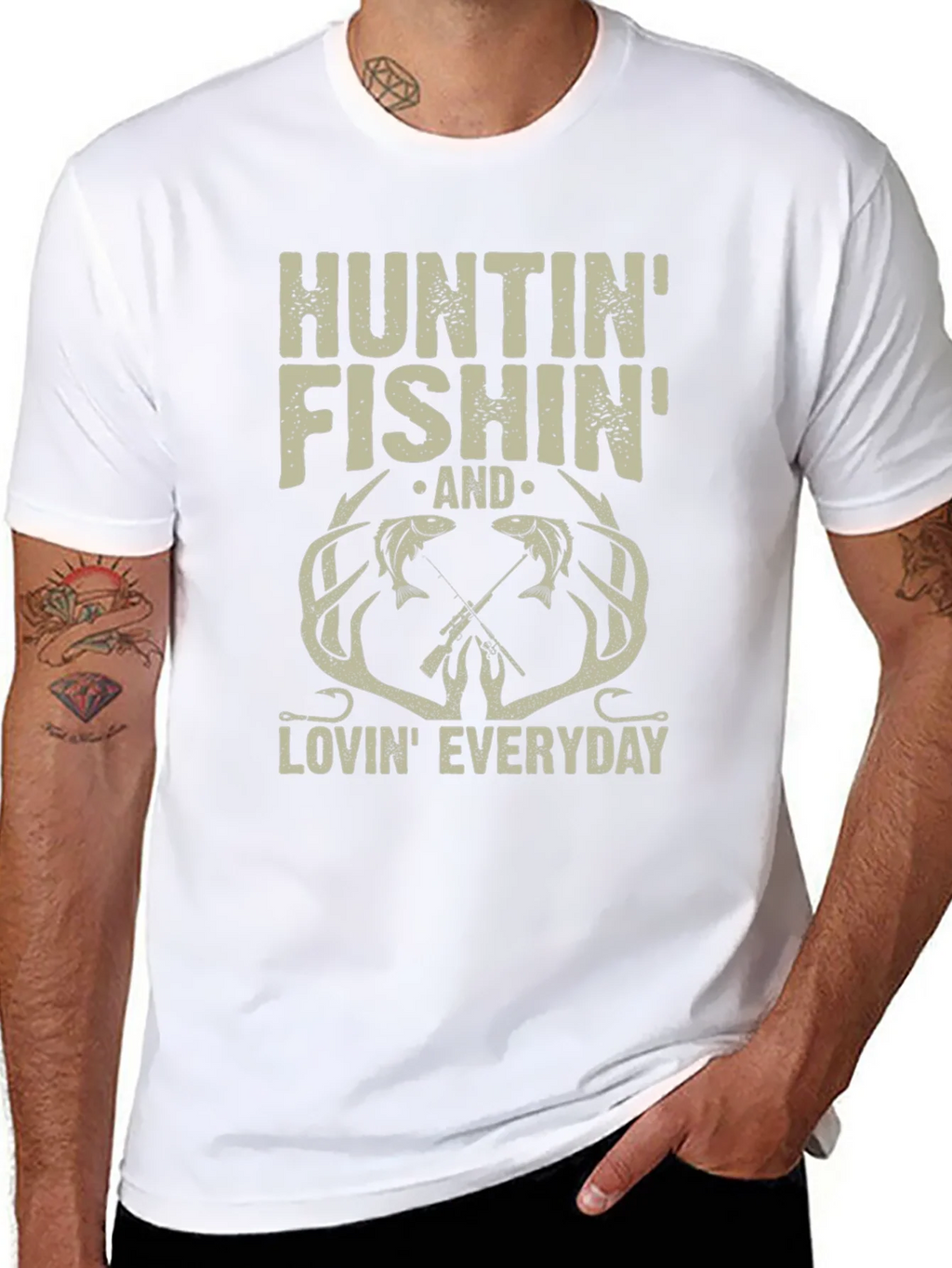 Hunting Fishing Lovin Everyday T-Shirt