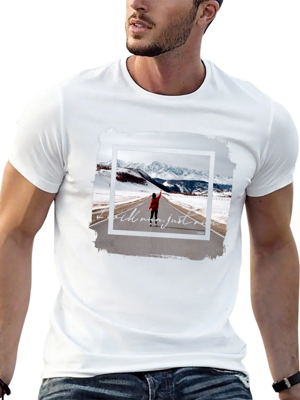 Motivational Landscape Graphic Tee