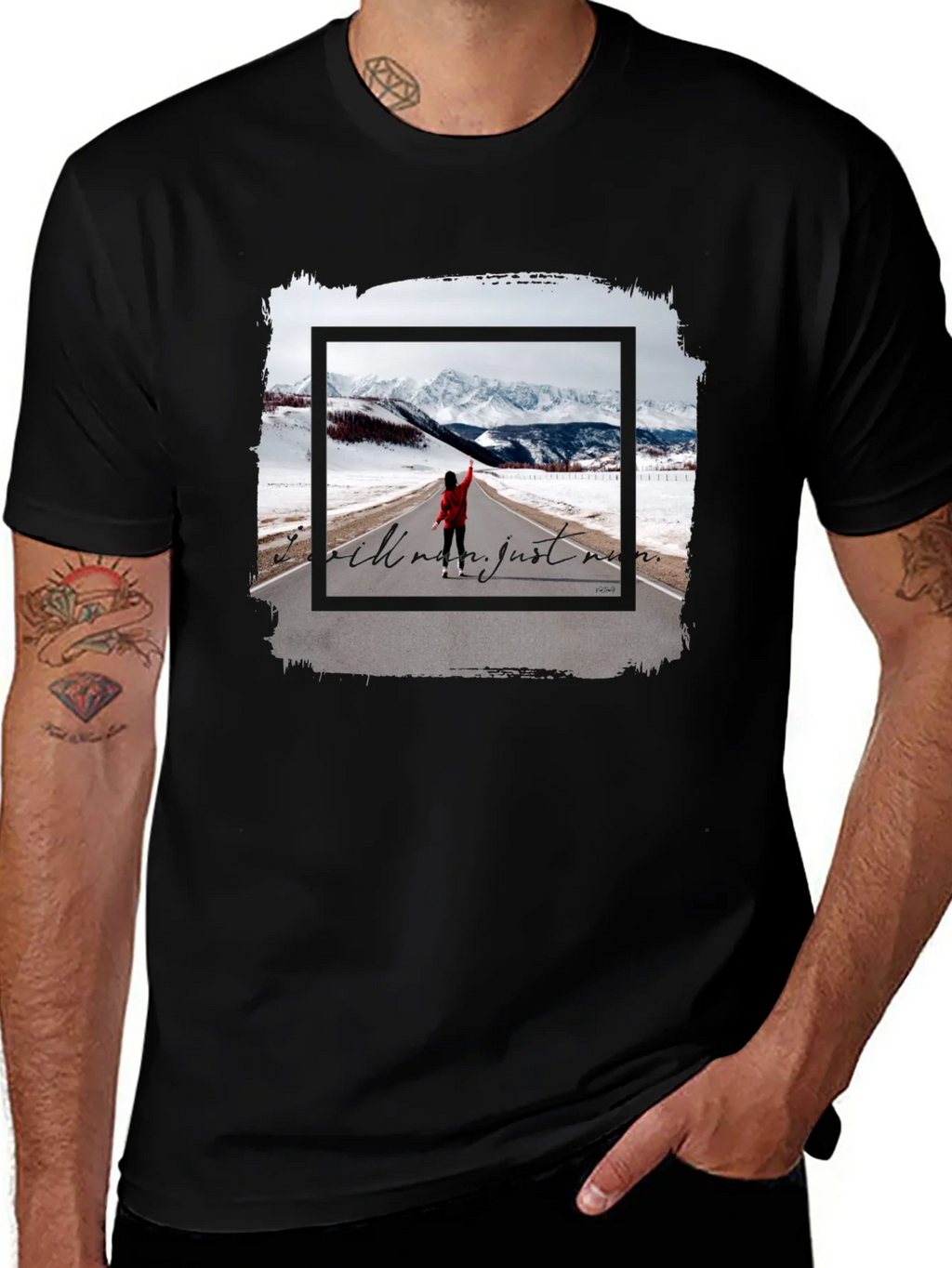 Motivational Landscape Graphic Tee