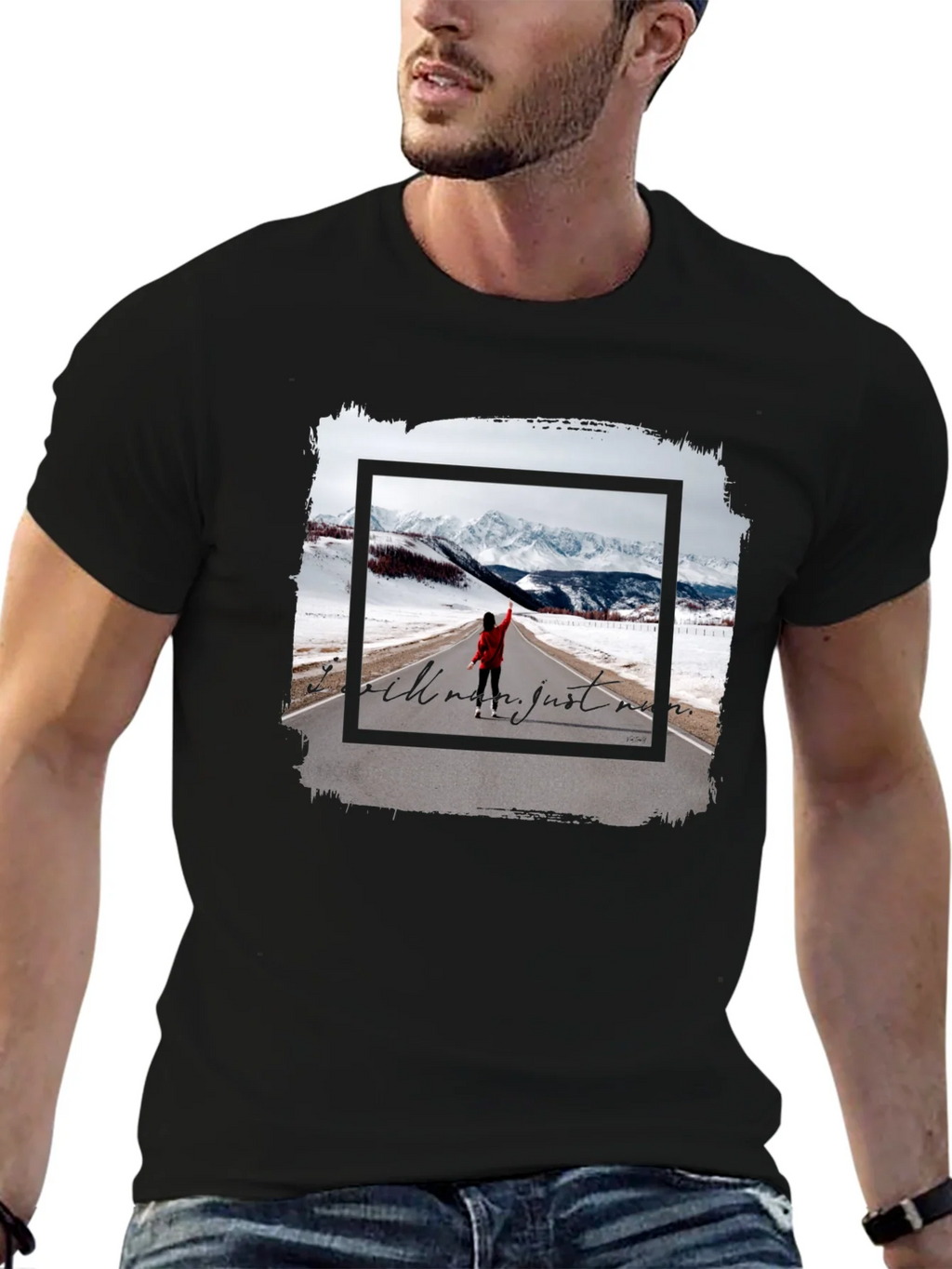 Motivational Landscape Graphic Tee