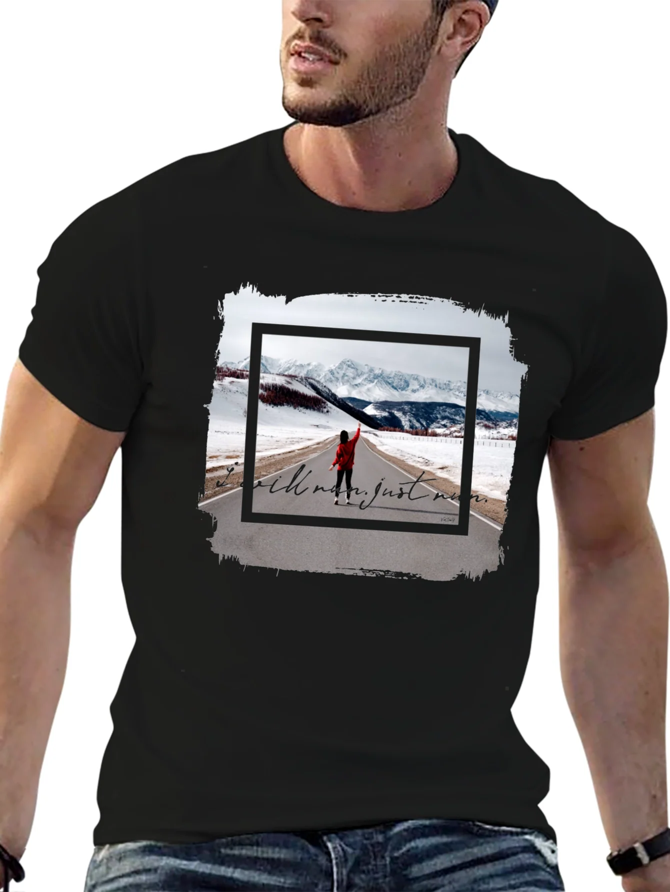 Motivational Landscape Graphic Tee