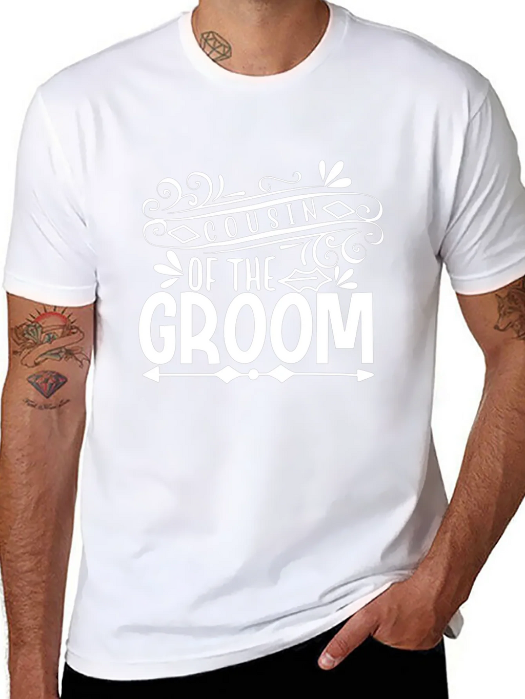 Cousin of the Groom T-Shirt - Wedding Apparel