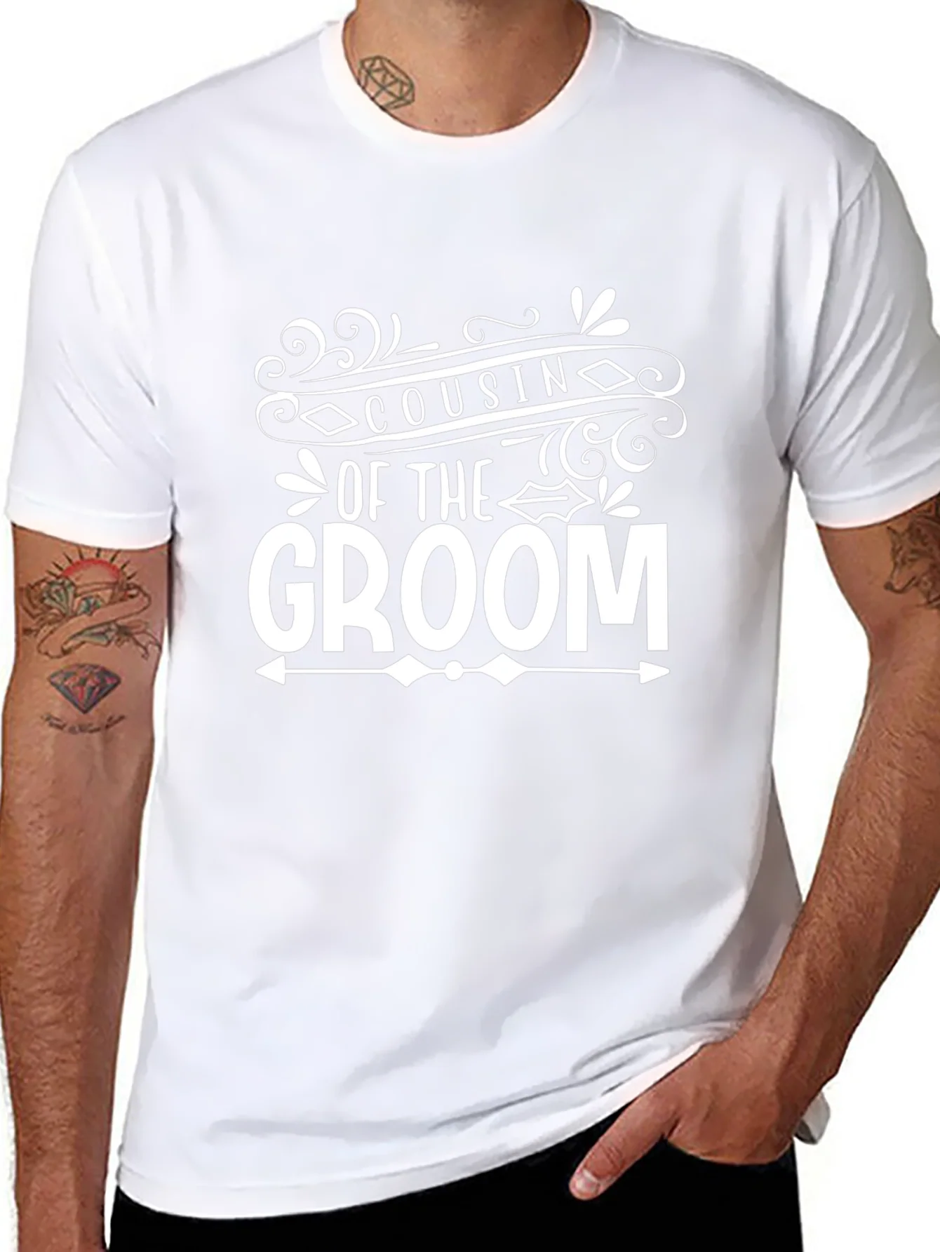 Cousin of the Groom T-Shirt - Wedding Apparel