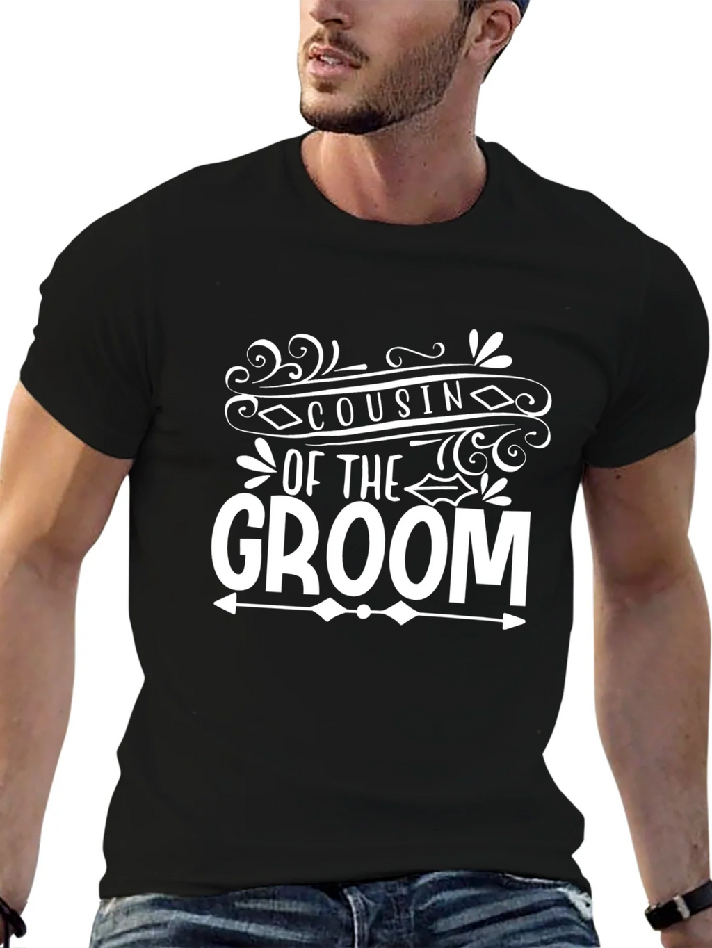 Cousin of the Groom T-Shirt - Wedding Apparel