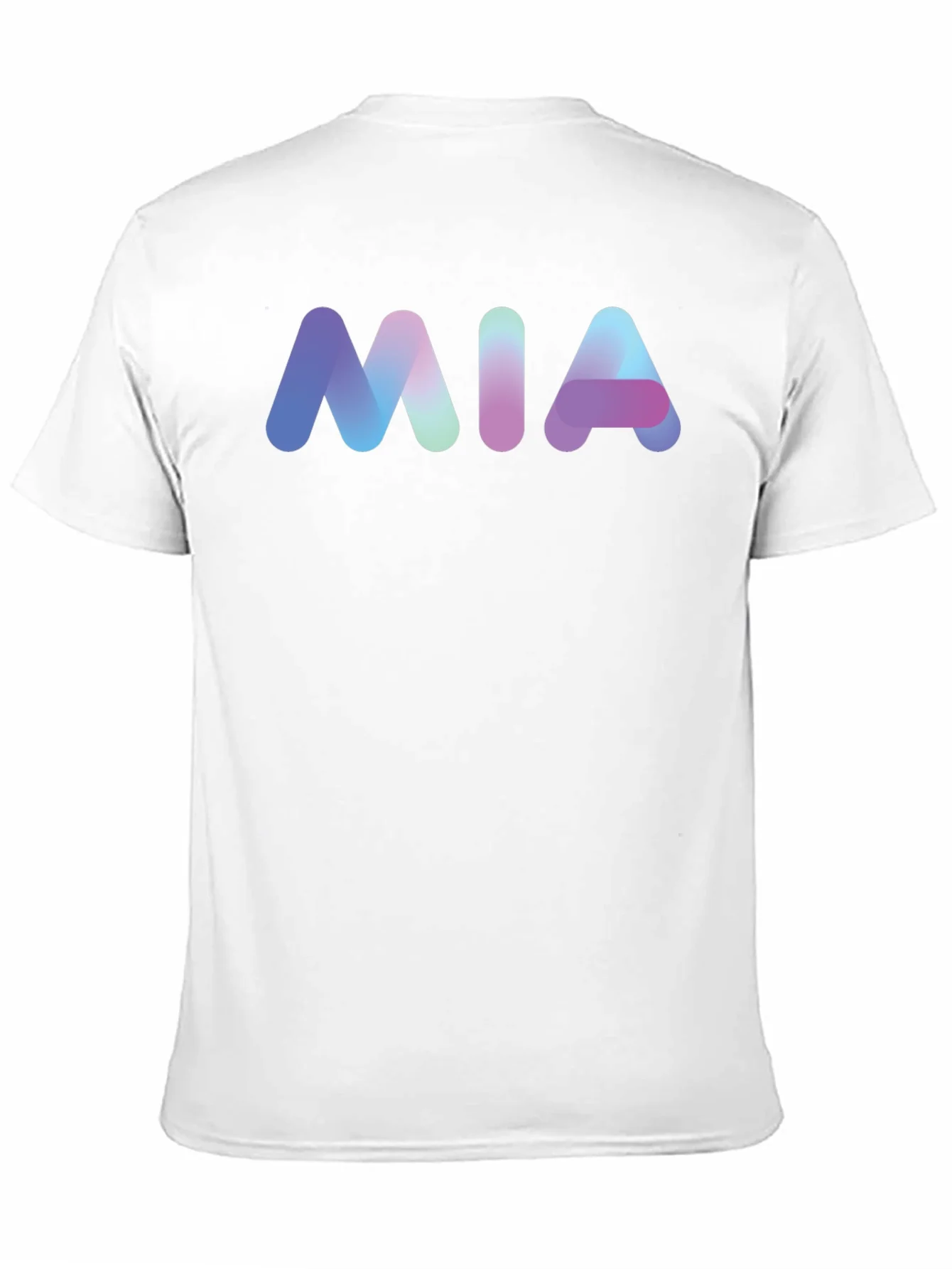 MIA Gradient Graphic Black T-Shirt