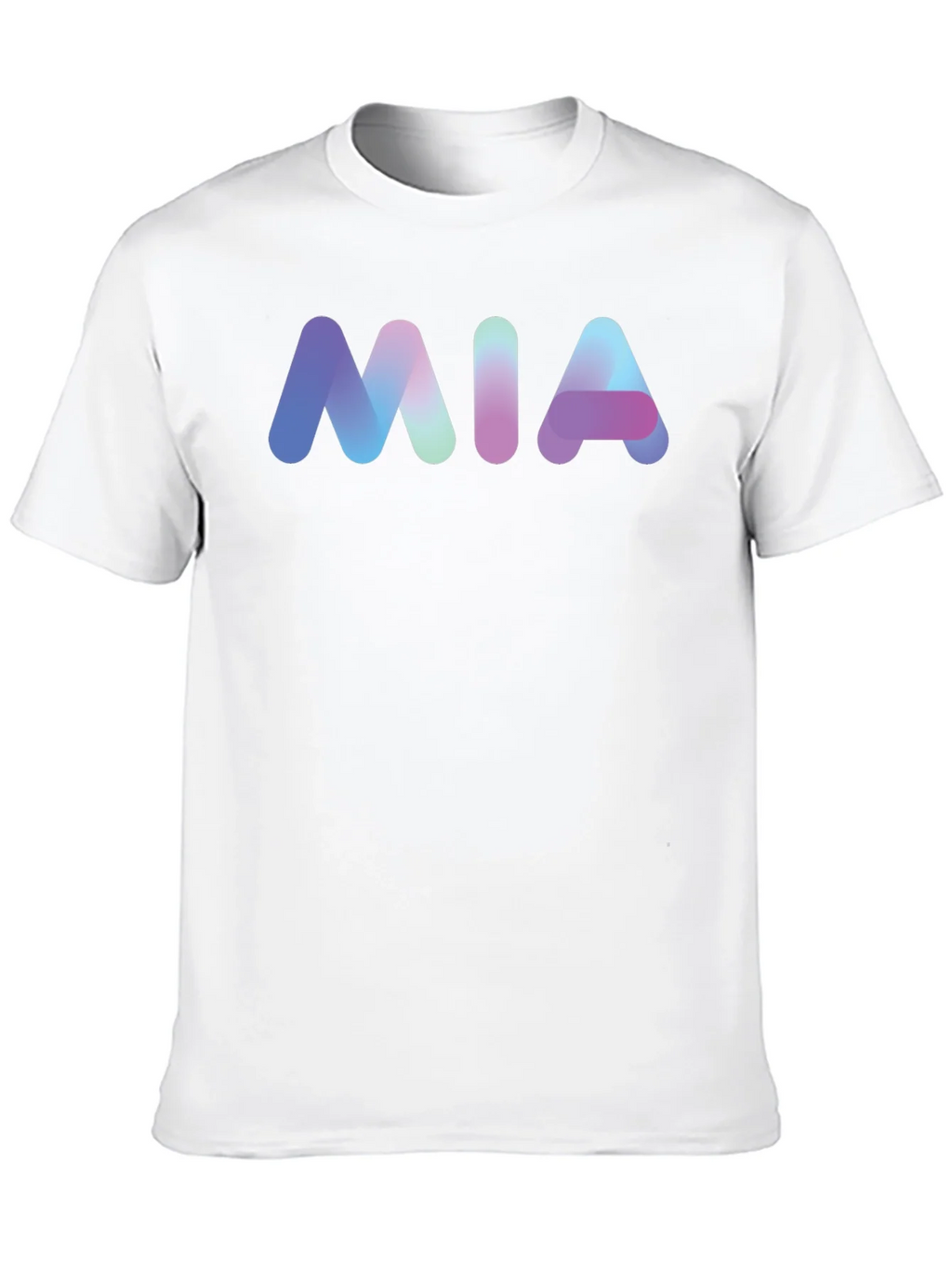 MIA Gradient Graphic Black T-Shirt