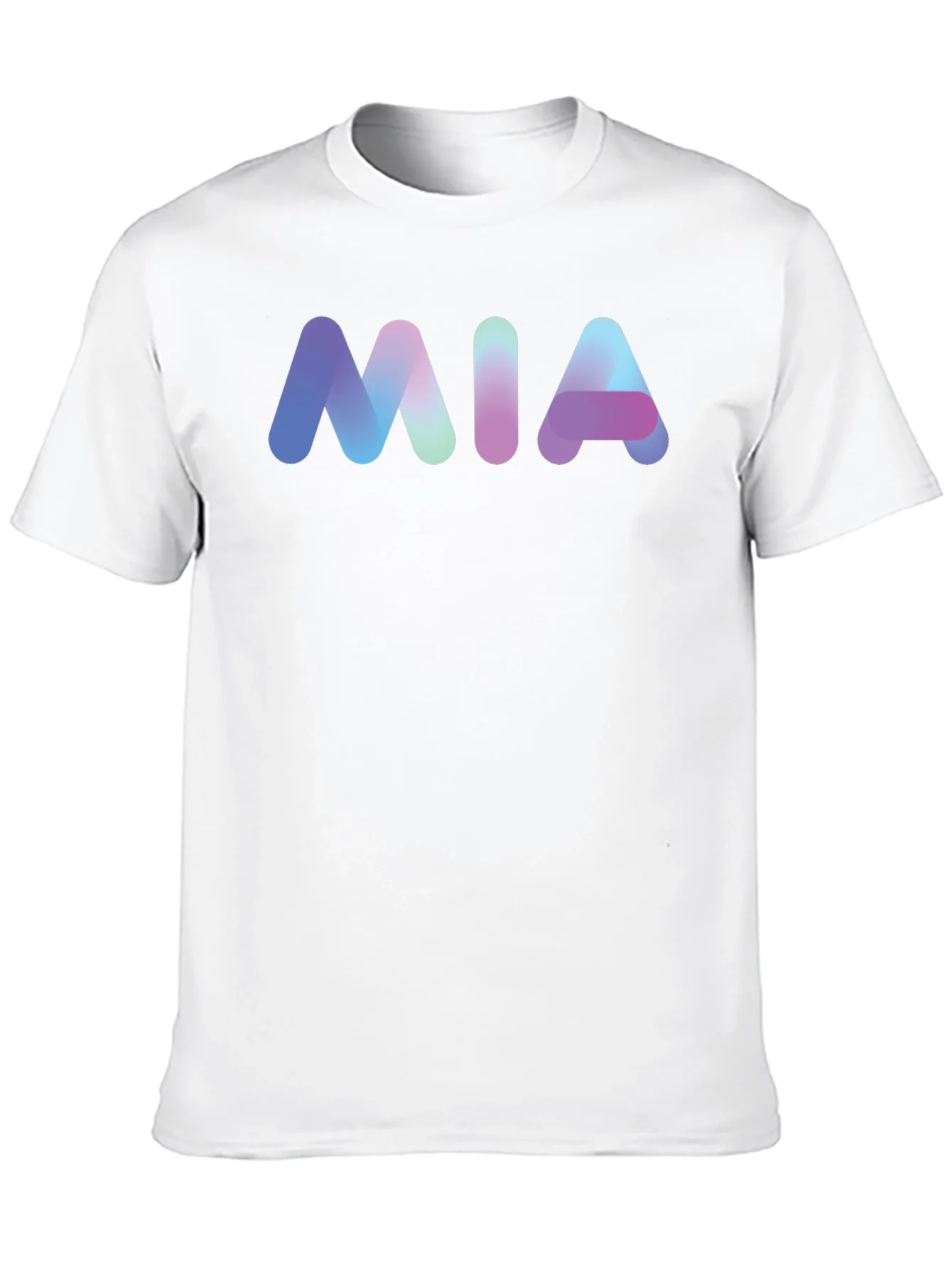 MIA Gradient Graphic Black T-Shirt