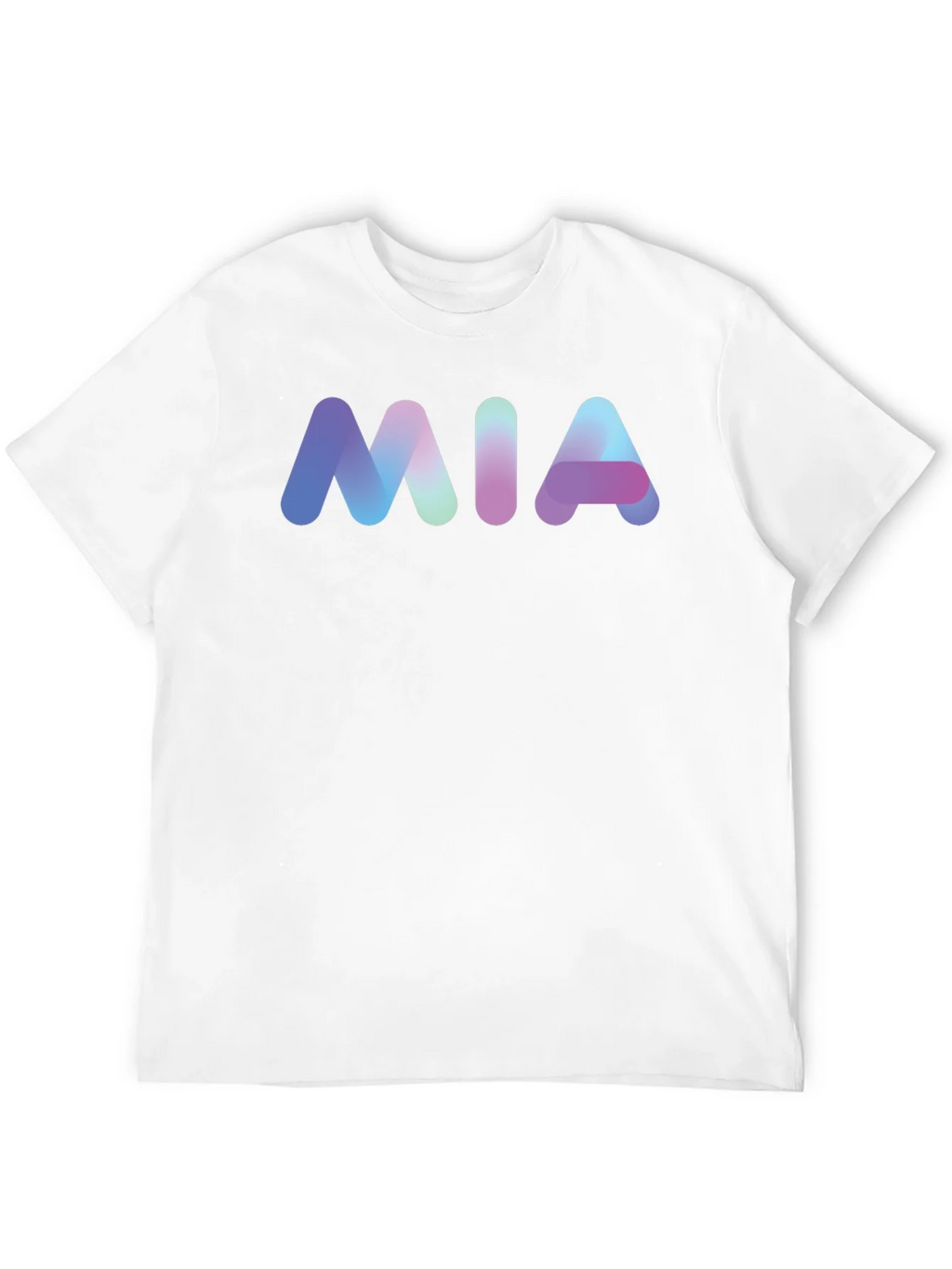 MIA Gradient Graphic Black T-Shirt