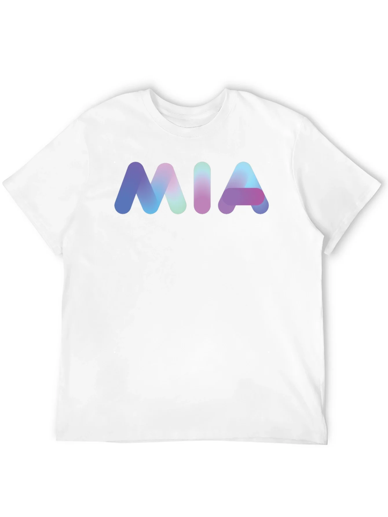 MIA Gradient Graphic Black T-Shirt