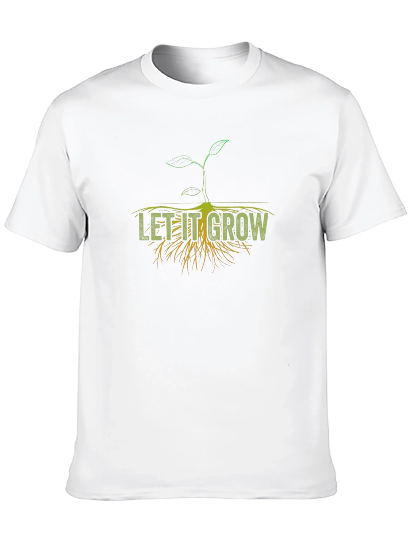 Let It Grow Graphic T-Shirt - Black Cotton Tee