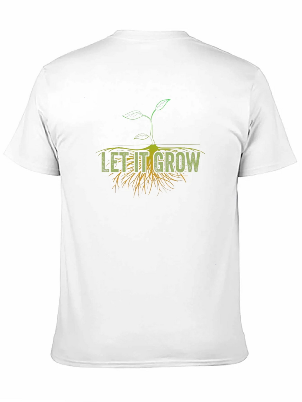 Let It Grow Graphic T-Shirt - Black Cotton Tee