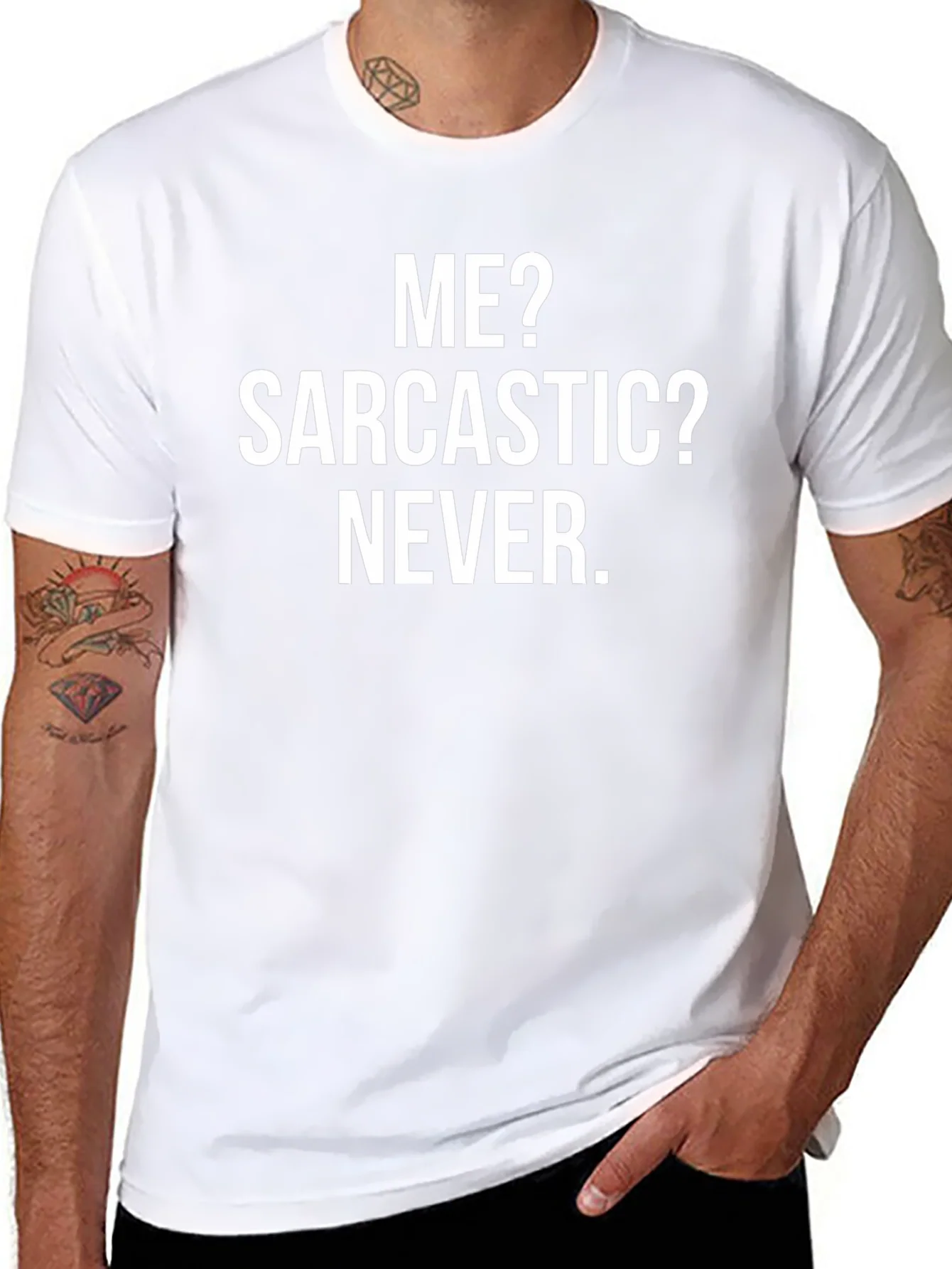 Sarcastic Humor T-Shirt - Mens Graphic Tee