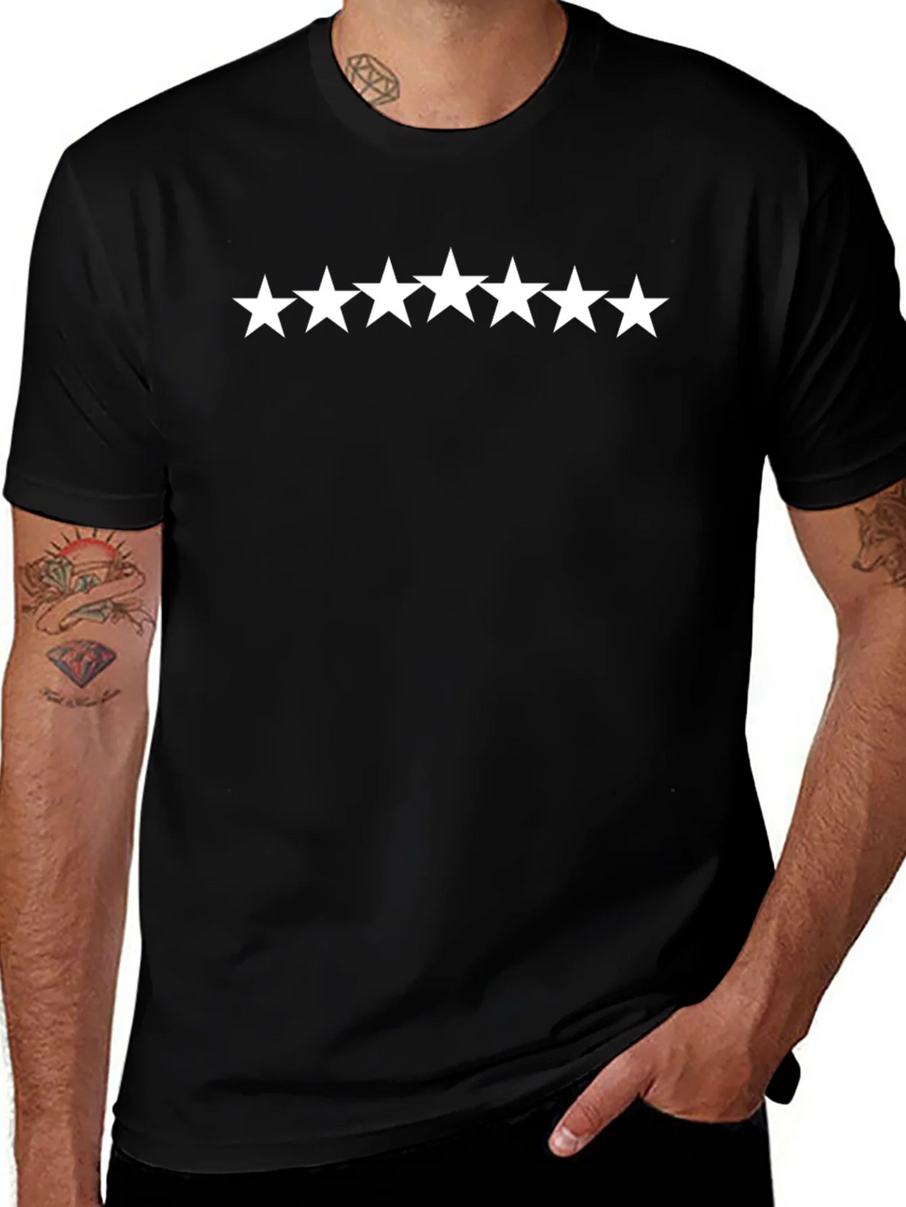 Seven Star Graphic Tee - Mens