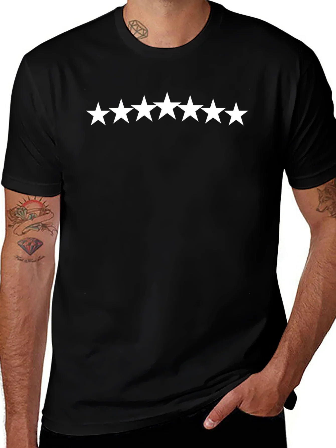 Seven Star Graphic Tee - Mens