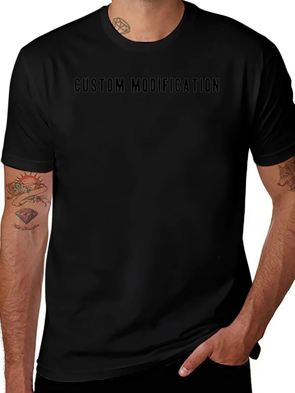 Custom Modification Graphic T-Shirt